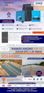 Evolve Energy Group & Evvo Solar TOI Advertisement 12cm x 25cm